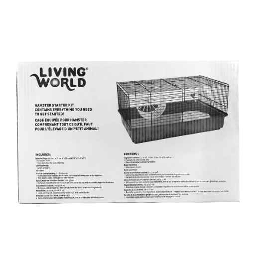 Picture of CAGE LIVING WORLD HAMSTER STARTER KIT