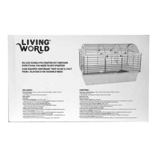 Picture of CAGE LIVING WORLD DELUXE GUINEA PIG STARTER KIT