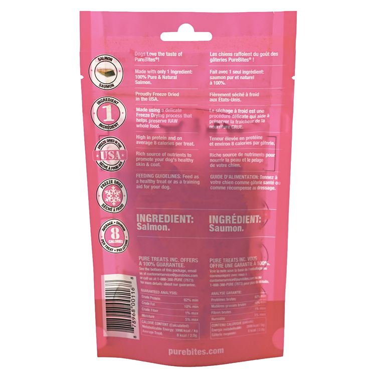 Picture of TREAT PUREBITES CANINE Salmon - 1.16oz / 33g