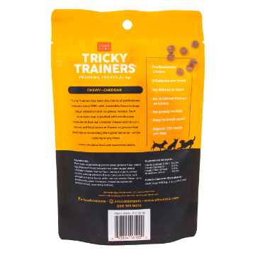Show details for TREAT CANINE CLOUD STAR TRICKY TRAINERS CHEWY Cheddar - 5oz / 142g Picture of TREAT CANINE CLOUD STAR TRICKY TRAINERS CHEWY Cheddar - 5oz / 142g