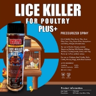 Picture of DOKTOR DOOM LICE KILLER for POULTRY PLUS+ SPRAY - 550g