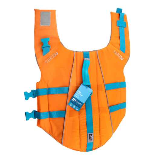 Picture of TIDAL LIFE VEST CANINE RC Orange / Teal - Medium