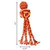 Picture of TOY DOG KONG WUBBA WEAVES with ROPE Assorted Colors - Large