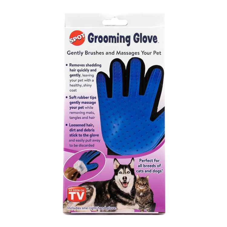 Picture of SPOT PET GROOMING GLOVE Rubber