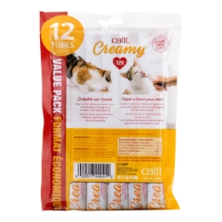 Picture of CATIT CREAMY LICKABLES Value Pack - Chicken & Liver Flavor – 12 x 15g tubes