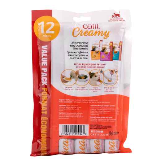 Picture of TREAT CATIT CREAMY LICKABLE'S Salmon Flavor - 12 x 15g