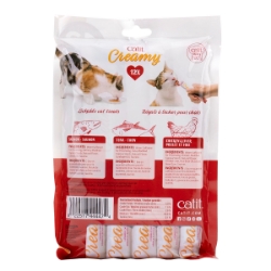 Picture of TREAT CATIT CREAMY LICKABLES Assorted Flavors - 12 x 15g