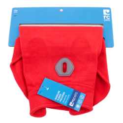 Picture of COAT CANINE RC BASELINE FLEECE PULLOVER Red/Grey - Size 16