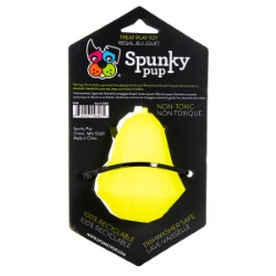 Picture of SPUNKY PUP Dishwasher-Safe Treat Holding Dog Play Toy - Pear