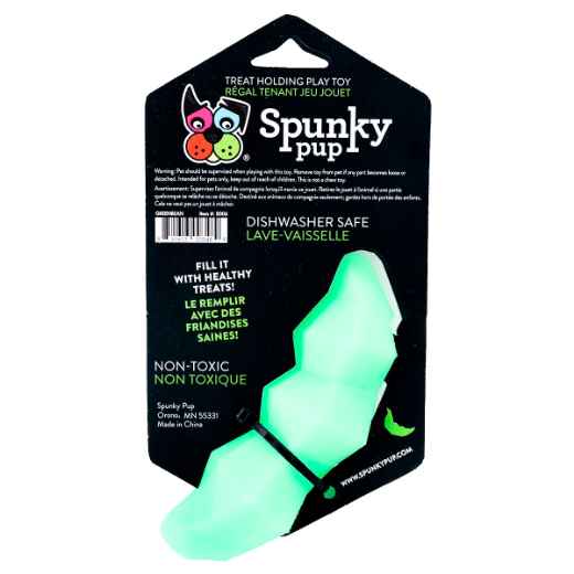 Picture of TOY DOG SPUNKY PUP Treat Holding Toy - Green Bean