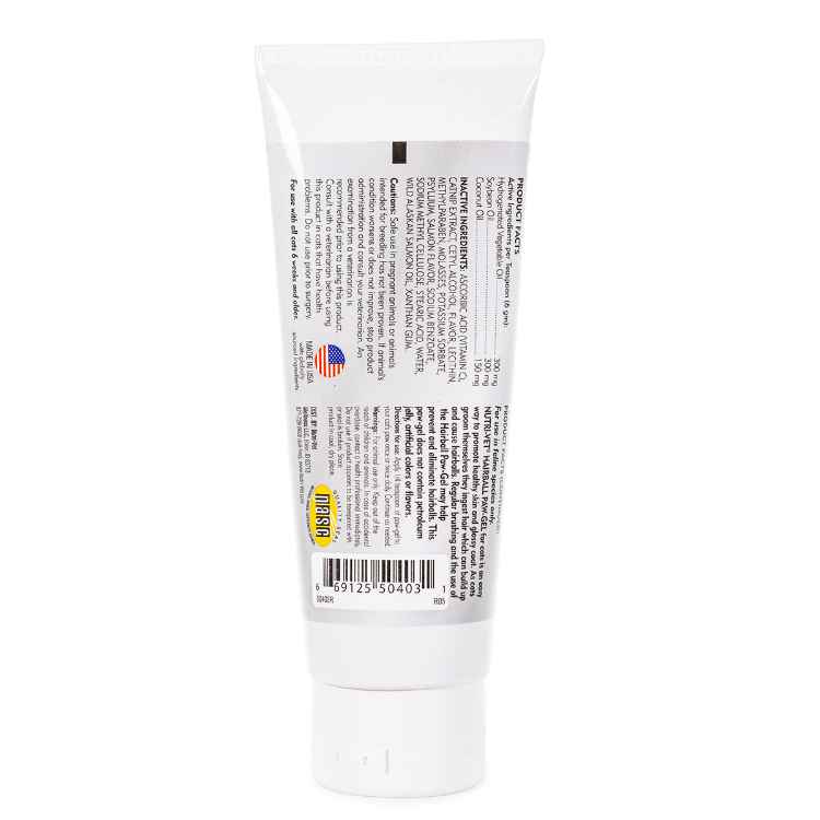 Picture of NUTRI-VET HAIRBALL PAW GEL Salmon Flavor - 3oz / 89ml