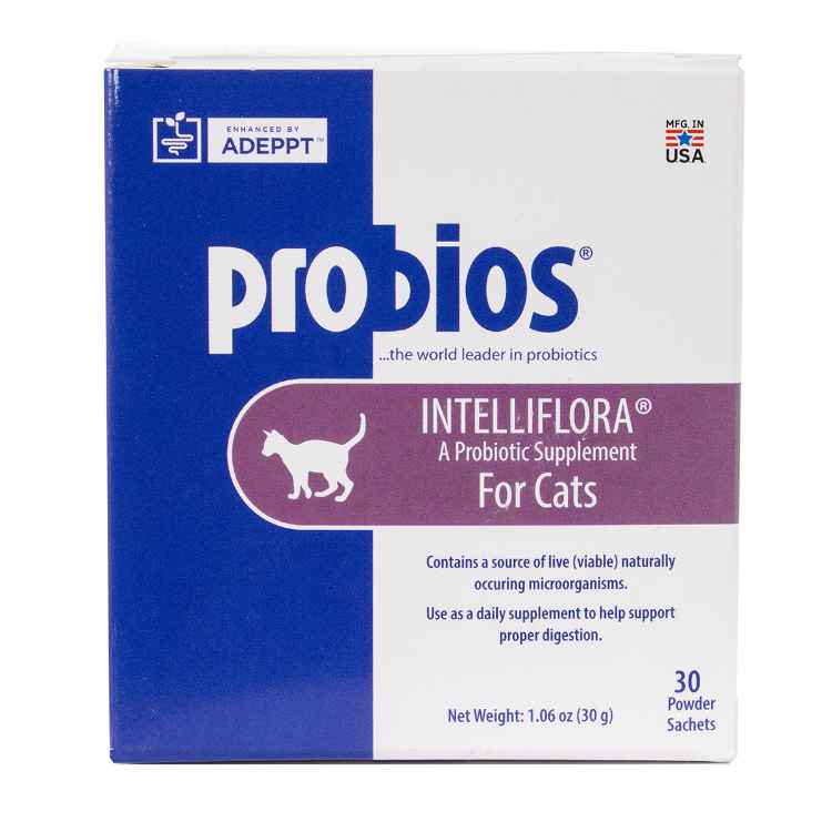 Picture of PROBIOS INTELLIFLORA PROBIOTIC POWDER for CATS - 30 x 1g