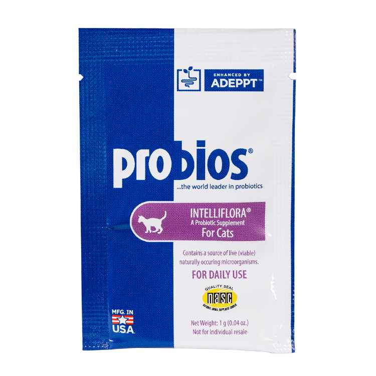 Picture of PROBIOS INTELLIFLORA PROBIOTIC POWDER for CATS - 30 x 1g