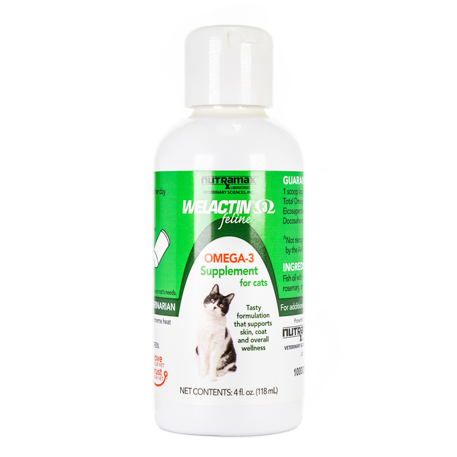 Picture of WELACTIN OMEGA-3 LIQUID FOR CATS - 118ml