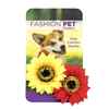 Picture of CANINE SUNFLOWER NECK WEAR 2 PACK RED & YELLOW - X Small/Small
