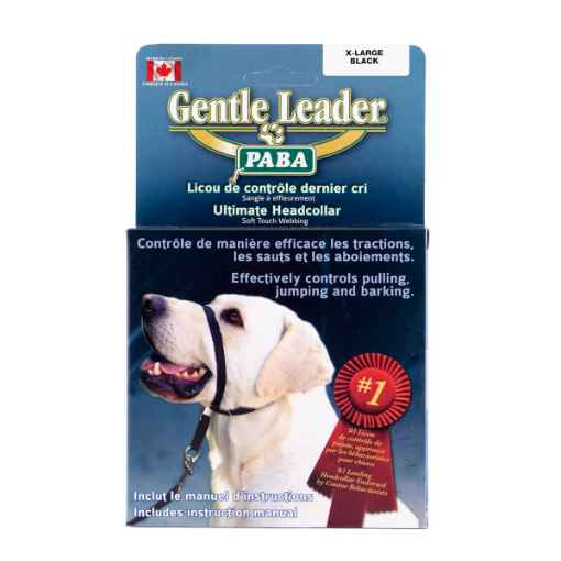 Picture of GENTLE LEADER CANINE ADJUSTABLE HEADCOLLAR Black - X Large