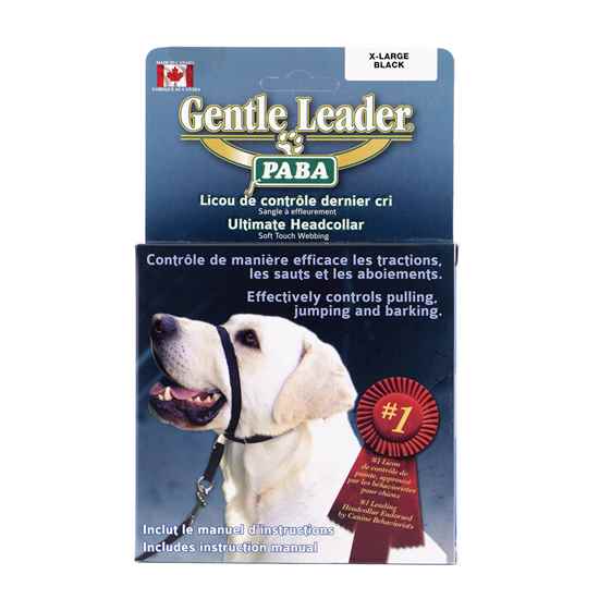 Picture of GENTLE LEADER CANINE ADJUSTABLE HEADCOLLAR Black - X Large