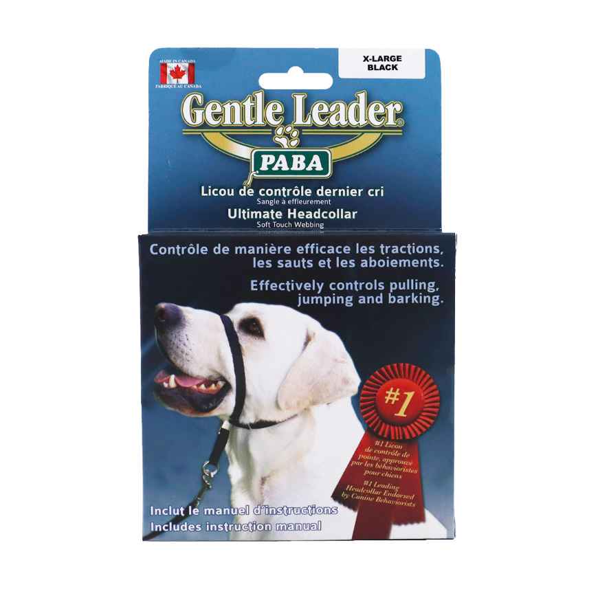 Picture of GENTLE LEADER CANINE ADJUSTABLE HEADCOLLAR Black - X Large