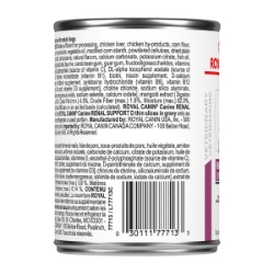 Picture of Royal Canin Veterinary Diet RENAL SUPPORT D Thin Slices In Gravy Wet Dog Food - 12 X 370gm cans