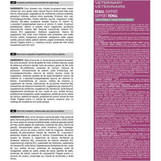 Picture of CANINE RC RENAL SUPPORT EARLY CONSULT - 8kg