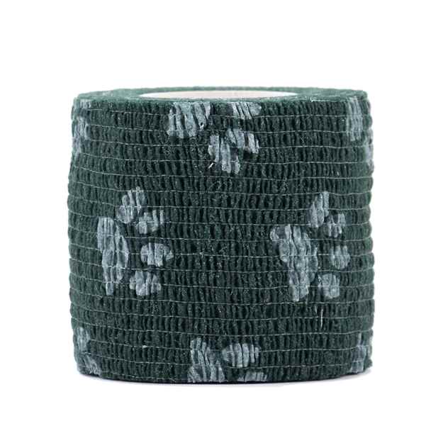 Picture of PETWRAP BANDAGE Green Paw Pattern - 2in x 5yds