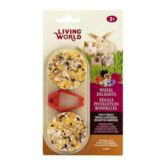 Picture of LIVING WORLD WHEEL DELIGHTS Passion Fruits/Flowers (60693) - 2/pk