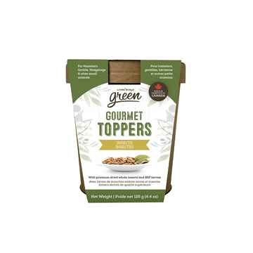 Picture of LIVING WORLD SMALL ANIMAL GREEN GOURMET TOPPERS Insects (65366) - 125g