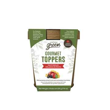 Picture of LIVING WORLD SMALL ANIMAL GREEN GOURMET TOPPERS Fruit Medley (65367) - 215g