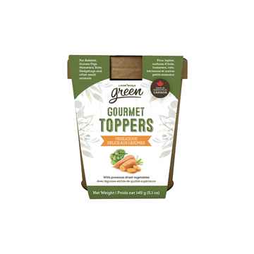Picture of LIVING WORLD SMALL ANIMAL GREEN GOURMET TOPPERS Vegilicious (65368) - 145g