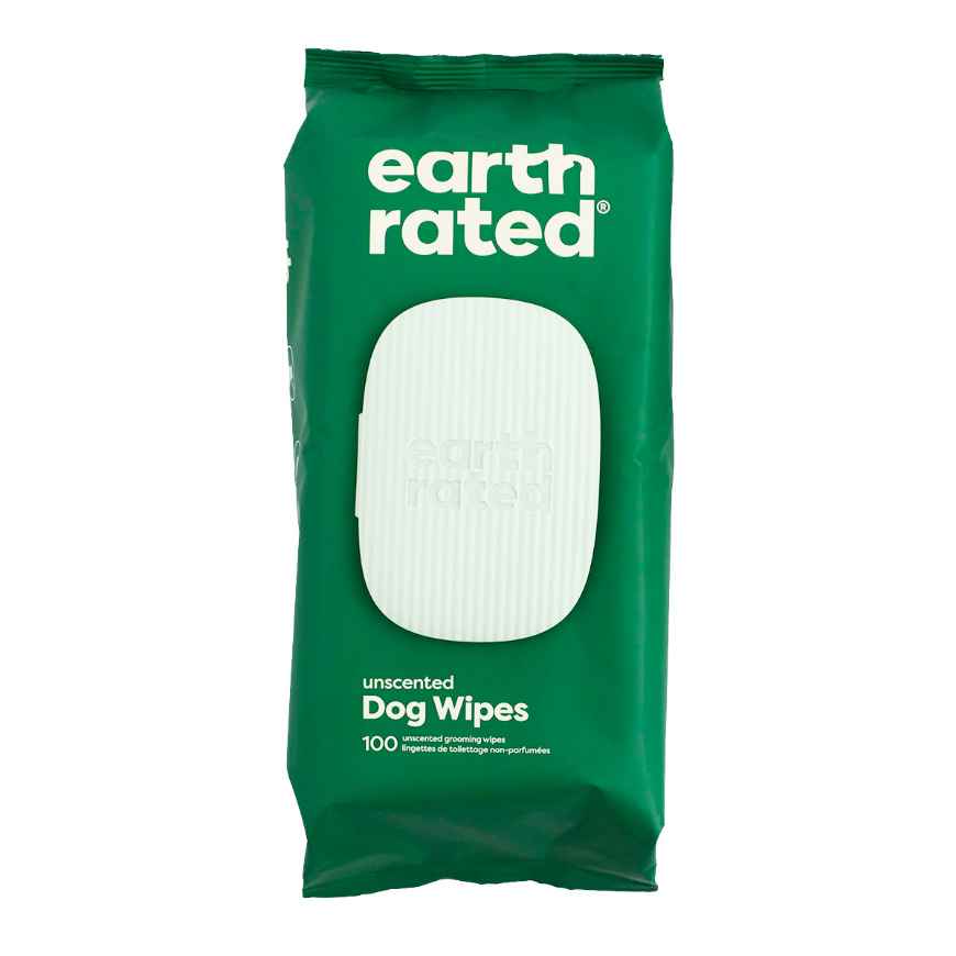 Picture of EARTH RATED DOG WIPES UnScented - 100/pk