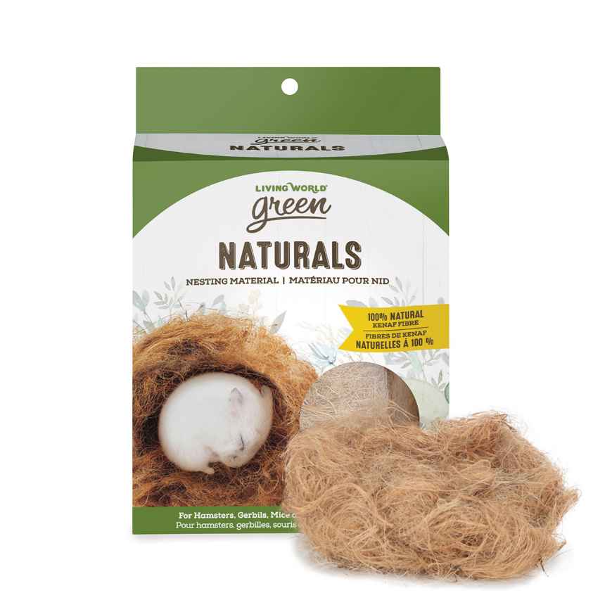 Picture of LIVING WORLD GREEN NATURALS NESTING MATERIAL Kenaf Fibre - 40g/1.4oz