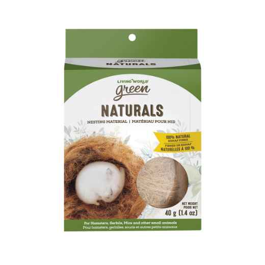 Picture of LIVING WORLD GREEN NATURALS NESTING MATERIAL Kenaf Fibre - 40g/1.4oz