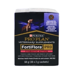 Picture of Purina Pro Plan Fortiflora Synbiotic Action Dog Probiotic Veterinary Supplement – 30 X 2gm