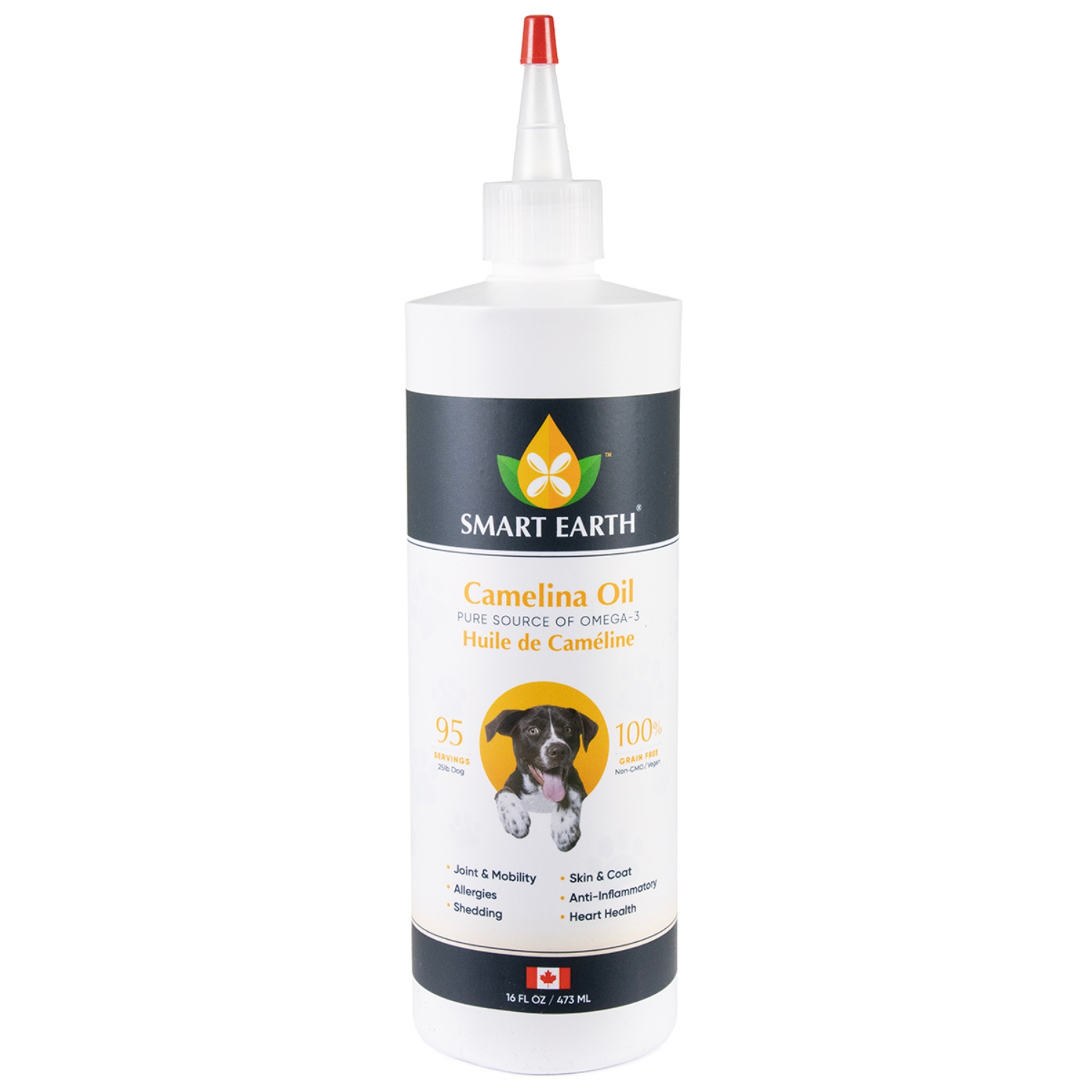 Picture of CAMELINA OIL OMEGA 3 CANINE SUPPLEMENT - 16oz / 473ml