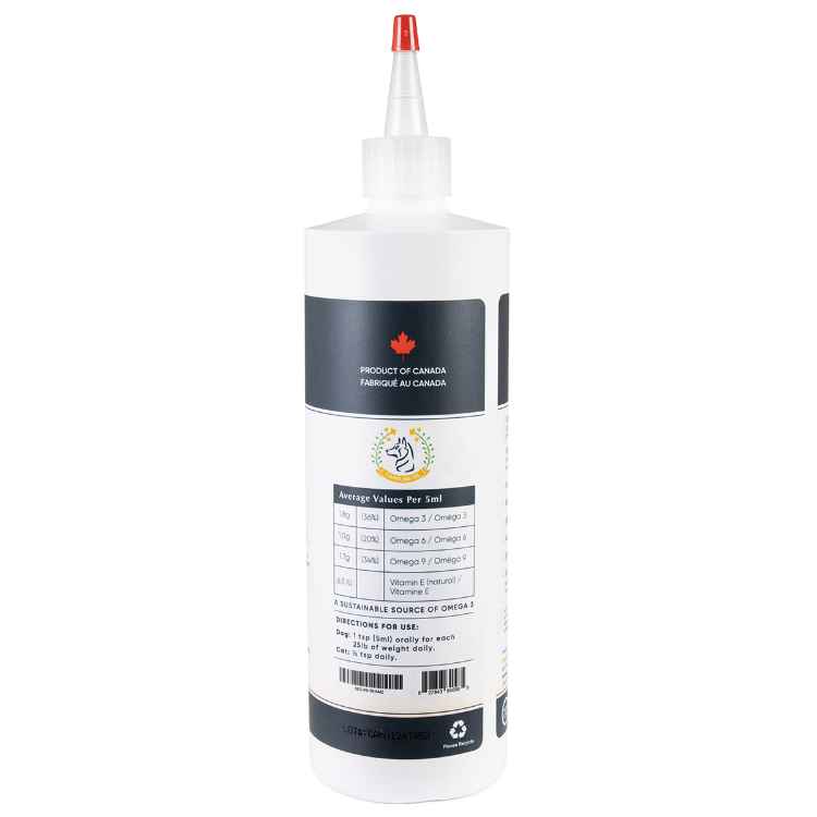 Picture of CAMELINA OIL OMEGA 3 CANINE SUPPLEMENT - 16oz / 473ml