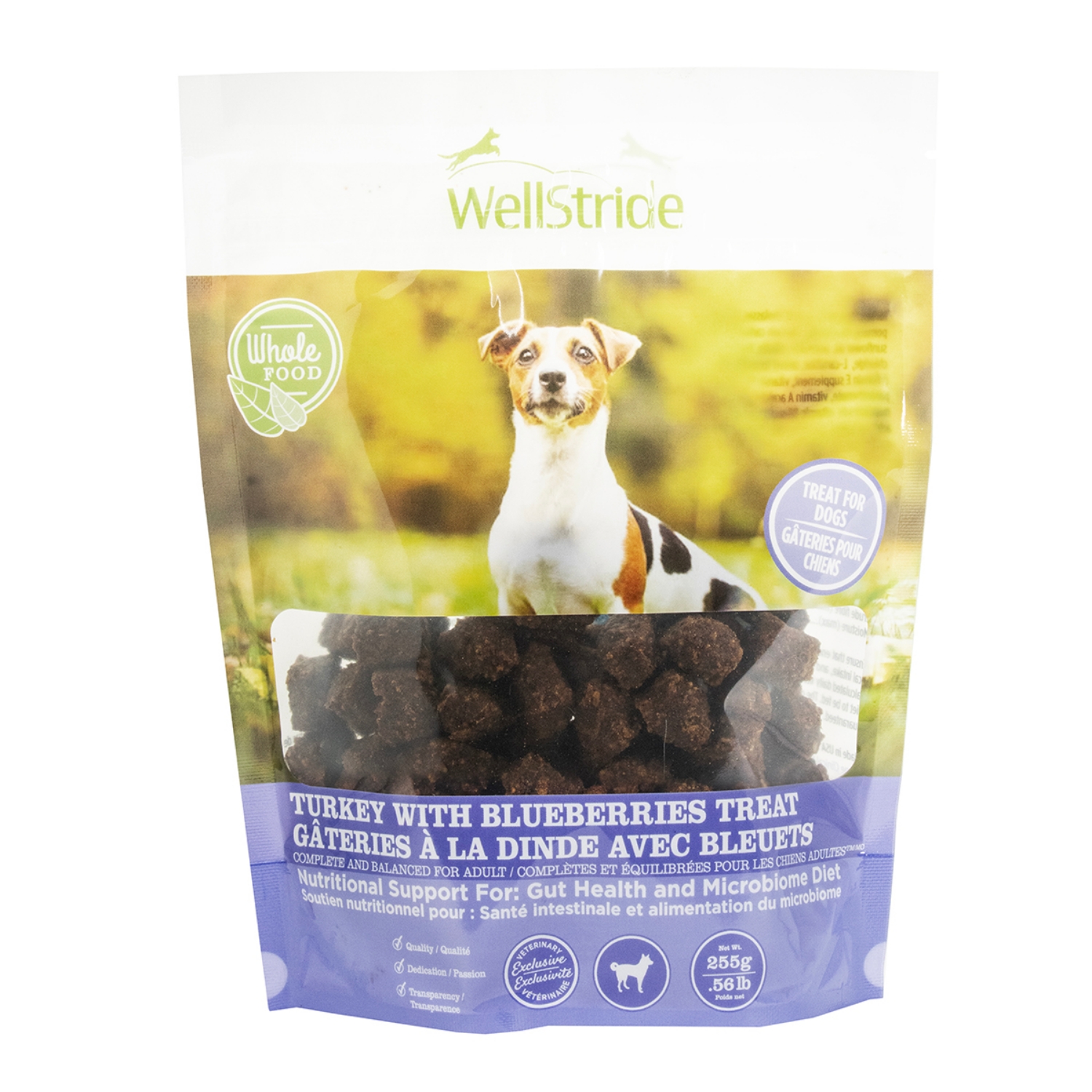 Picture of RAYNE WELLSTRIDE Turkey With Blueberries Dog Treats - 255g