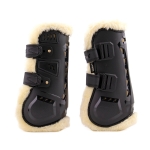 Picture of BACK ON TRACK AIRFLOW TENDON BOOTS w/ FUR COB PAIR