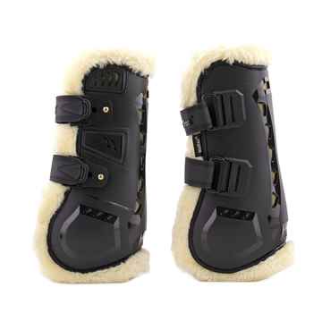 Picture of BACK ON TRACK AIRFLOW TENDON BOOTS w/ FUR COB PAIR