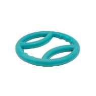 Picture of TOY DOG ZIPPYPAWS ZIPPYTUFF SQUEAKY RING - Teal