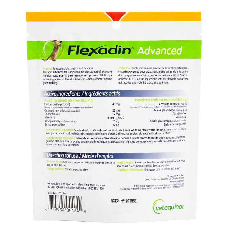 Picture of FLEXADIN ADVANCED CAT CHEWS - 60's