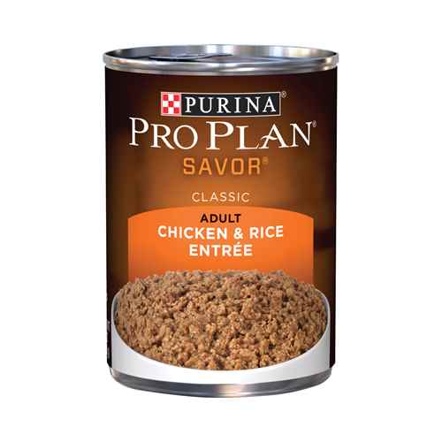 Picture of CANINE PRO PLAN ADULT SAVOR CHICKEN & RICE - 12 x 369gm cans