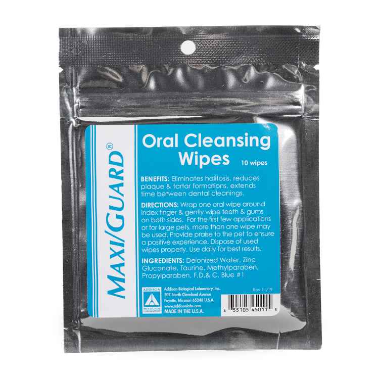 Picture of MAXI GUARD ORAL CLEANSING WIPES - 10/pk