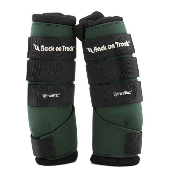 Picture of BACK ON TRACK EQUINE ROYAL QUICK WRAP GREEN SMALL 14in - Pair