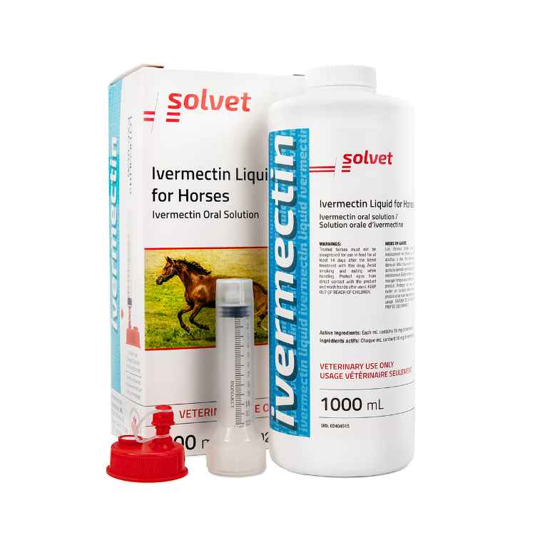 Picture of IVERMECTIN LIQUID for HORSES - 1lt