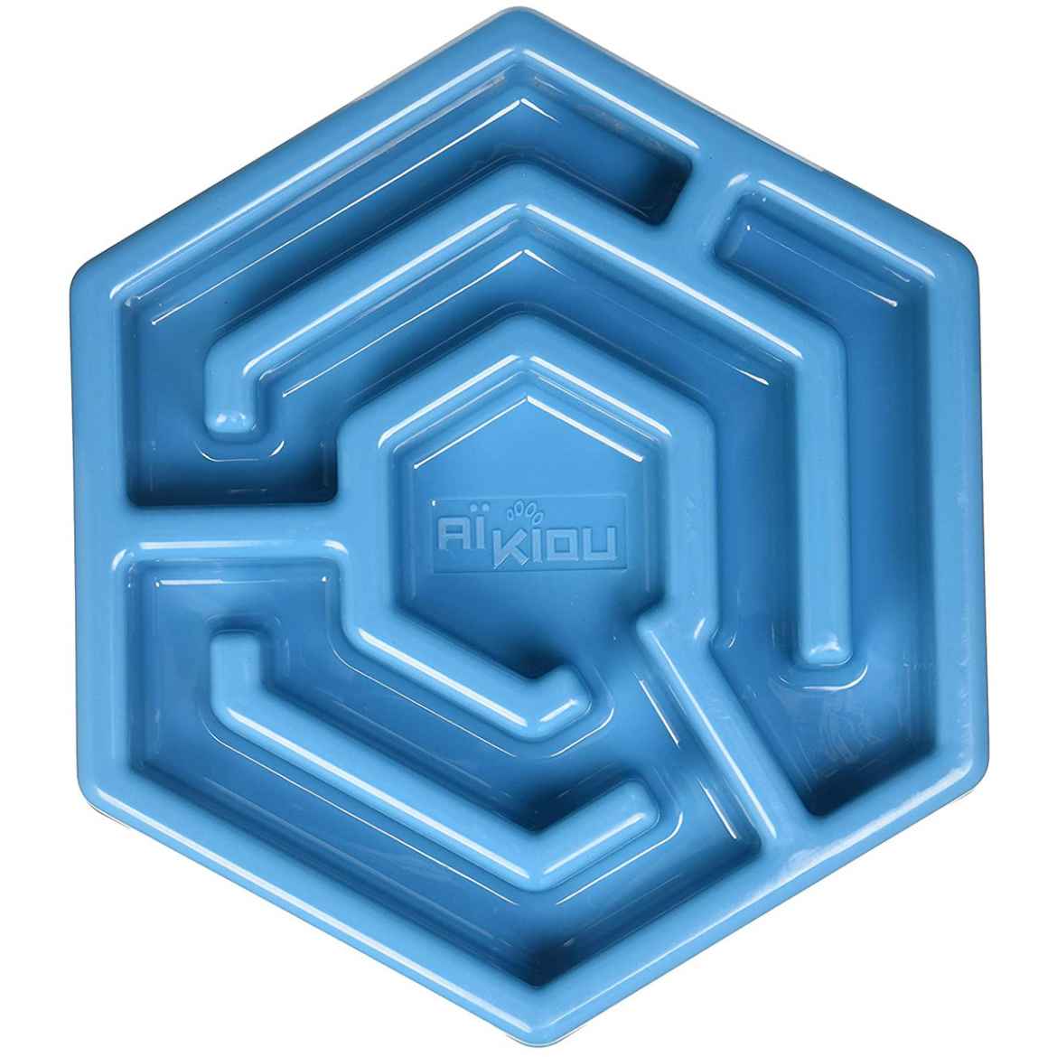 Picture of BOWL AIKIOU CANINE HEXA SLOW FEEDER - Blue