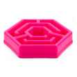 Picture of BOWL AIKIOU CANINE HEXA SLOW FEEDER - Pink