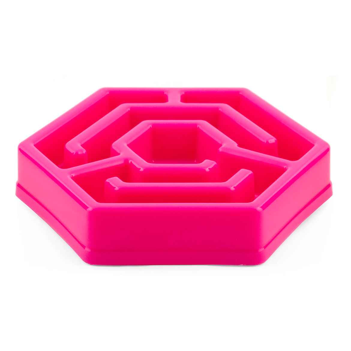 Picture of BOWL AIKIOU CANINE HEXA SLOW FEEDER - Pink