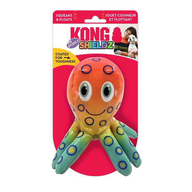 Picture of TOY DOG KONG Shieldz Tropics Octopus - Medium