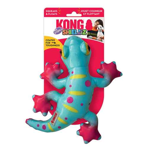 Picture of TOY DOG KONG Shieldz Tropics Gecko - Medium