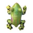 Picture of TOY DOG KONG Shieldz Tropics Frog - Medium